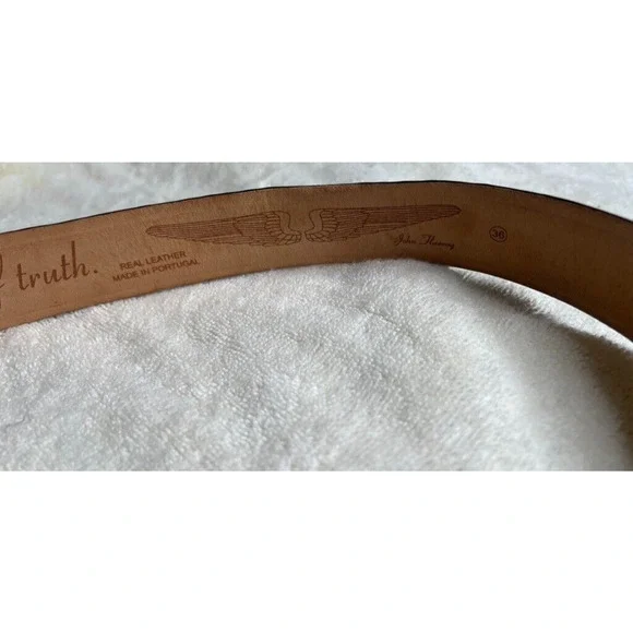 John Fluevog Unisex Leather with blue stitches size 36 - Picture 9 of 11